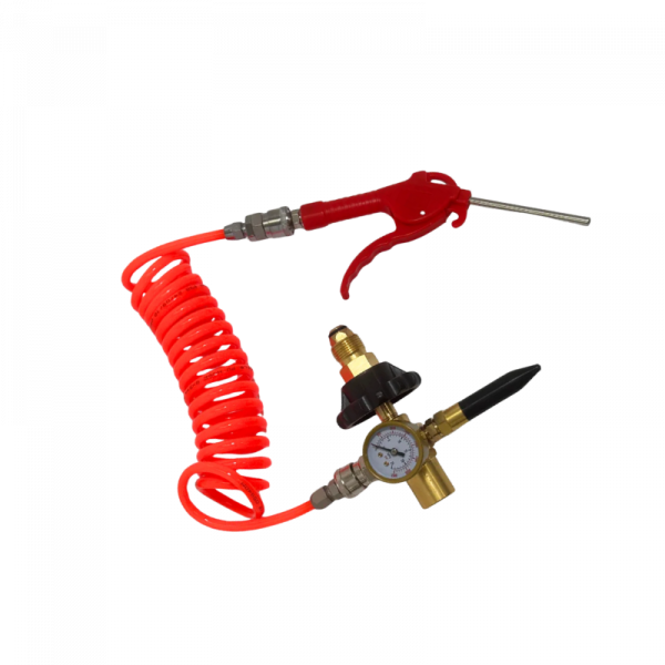 Flex Tip Regulator with Intake Hose & Foil Balloon Attachment Flex Tip Regulator with Intake Hose & Foil Balloon Attachment