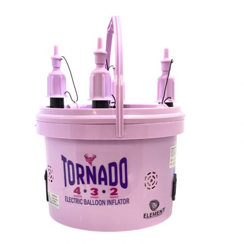 TORNADO - 4 Nozzle, 3 Speed, 2 Pedal Bucket Inflator - 230V - UK Plug